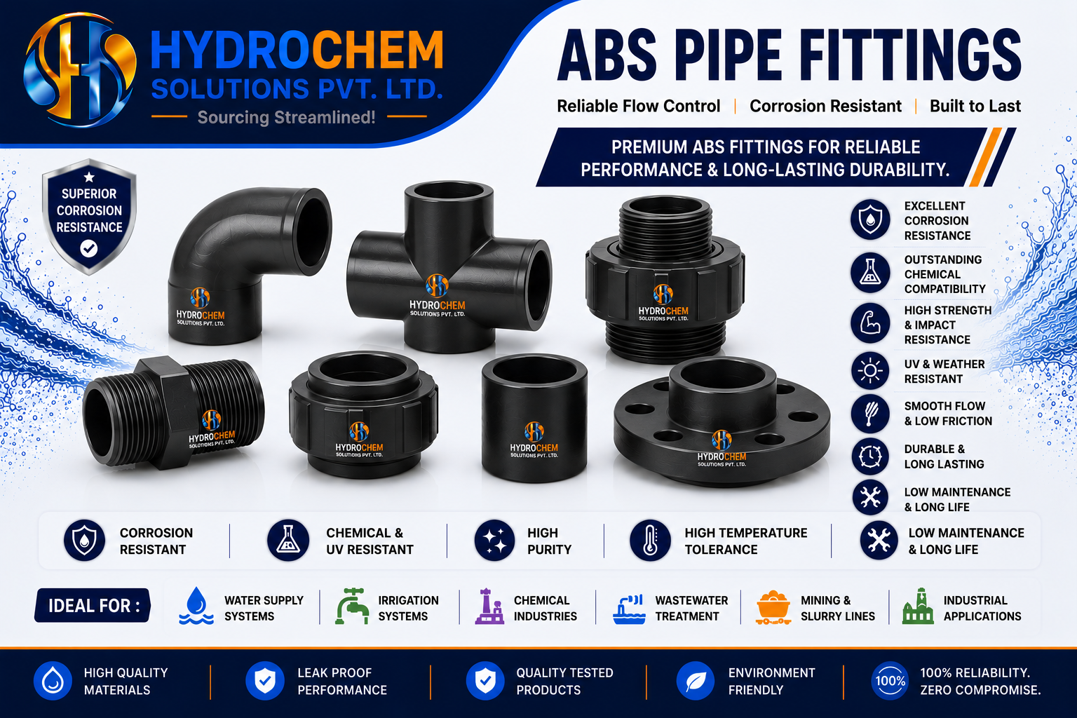 ABS Pipe Fittings