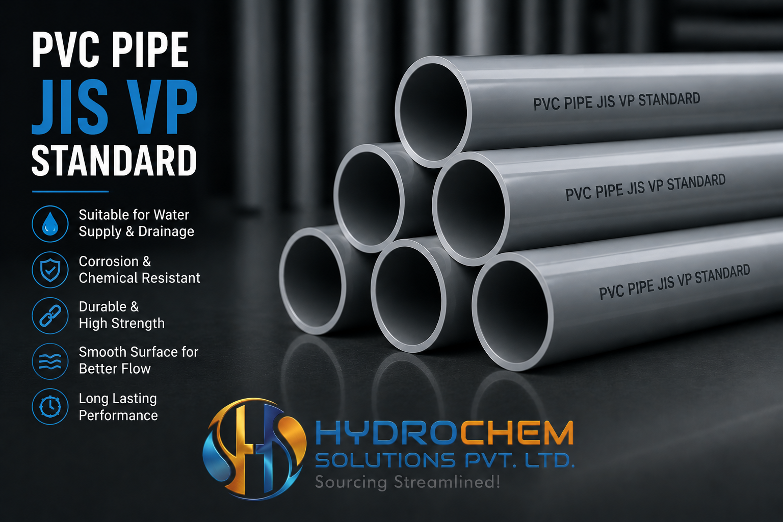 PVC Pipe JIS VP Standard